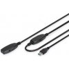 DIGITUS Aktives USB 3.0 Predlzovaci kabel 15 m