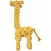 COBBYS PET Žirafa z lana 25x27cm hračka pre psov