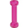 Zolux hračka pes STICK TPR POP kost 15cm růžová