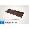 Jednomodulová plechová strešná krytina Rova ROCA Rustica cappucino