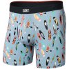 Boxerky Saxx Vibe Xtra Soft Comfort Boxer Brief Fly Veľkosť: L / Farba: modrá/svetlo modrá