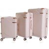 Sada 3 cestovných kufrov T-class® 218, béžová, TSA zámok, M, L, XL