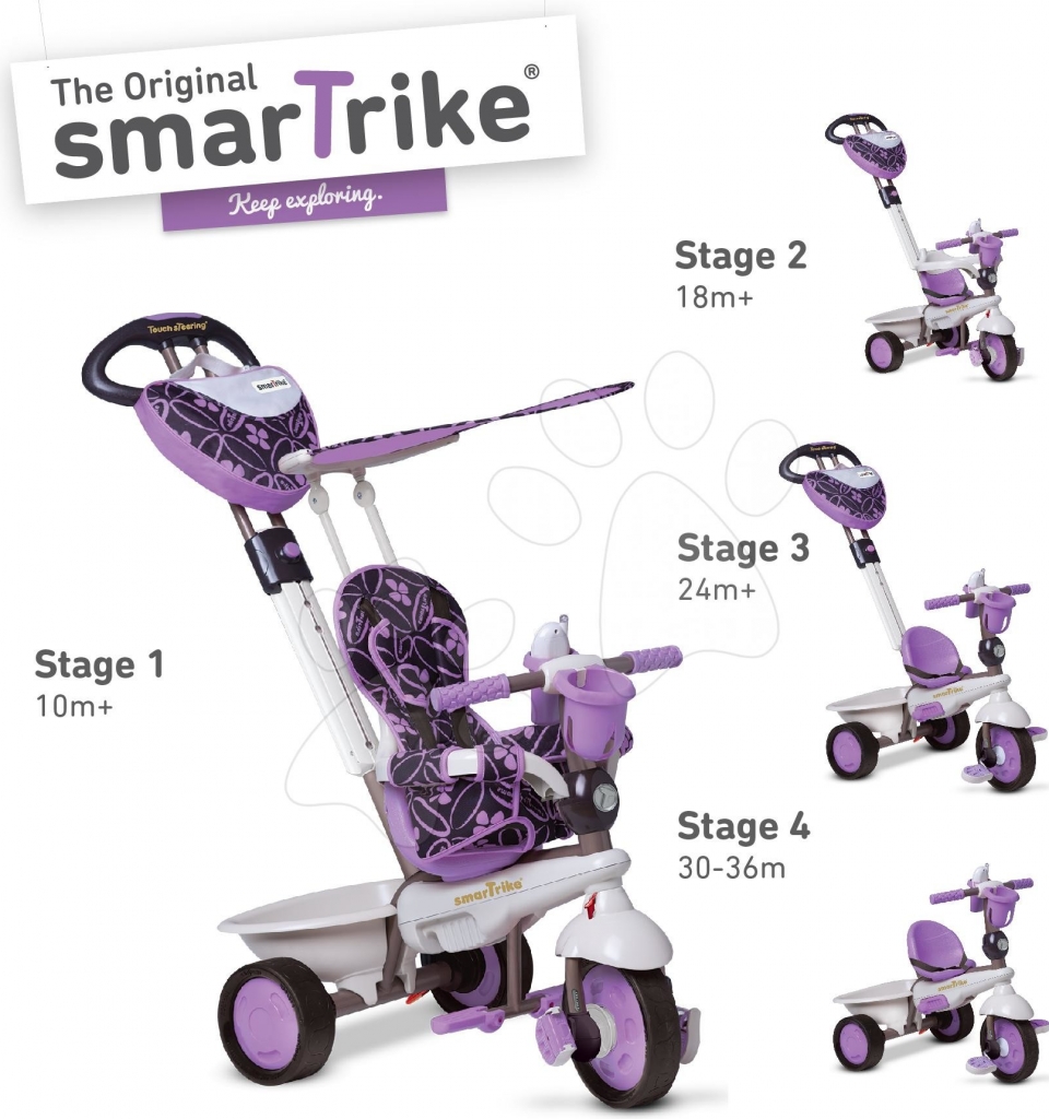 Smart Trike Dream Touch fialová od 93,29 € - Heureka.sk