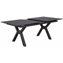 deVries Stôl HAMMOND Rozkladací DARK GREY - 200-260x90x75 cm