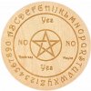 Nefertitis Podložka pod kyvadlo Pentagram a písmená NF46840 - cca 0,25 x 10 cm