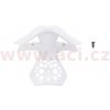 vrchní a vnitřní díl krytu bradové ventilace pro přilby SUPERTECH S-M10 a S-M8, ALPINESTARS (bílý, pro vel. XS/S)