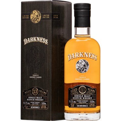 Darkness Benrinnes 13y 51,1% 0,5 l (kartón)