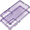 Puzdro gumené Samsung A556 Galaxy A55 5G Matrix Clear fialové
