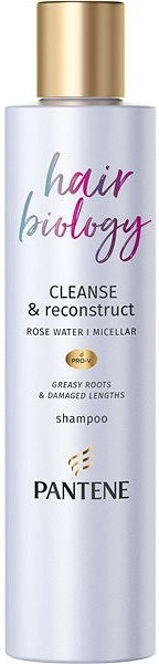 Pantene Hair Biology Cleanse & Reconstruct šampón 250 ml