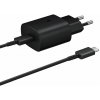 Originálne USB-C (USB type-C) rýchlonabíjačka Samsung EP-TA800EBE + EP-DA705BBE černá¨50417