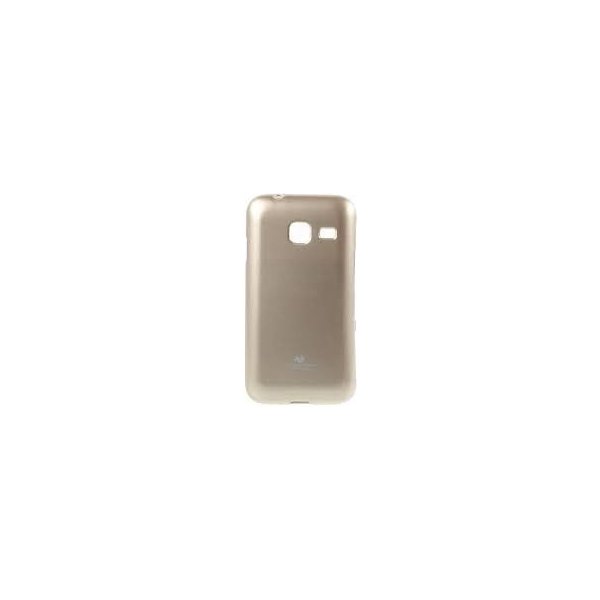 Puzdro a kryt na mobilný telefón Púzdro Mercury Jelly Case Samsung Galaxy J1 Mini zlaté