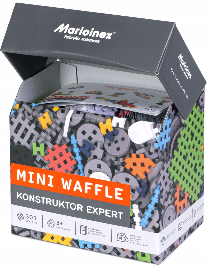 Marioinex MINI WAFLE konstruktér Expert 301 ks