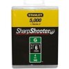 STANLEY STANLEY Spony pre vysoké zaťaženie 6mm typ G 4/11/140, 5tis.ks 1-TRA704-5T