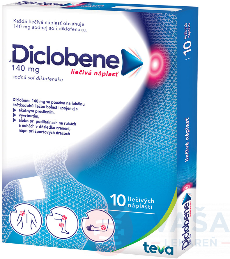 Diclobene 140 mg emp.med.10 x 140 mg od 13,95 € - Heureka.sk