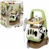 Smoby Zvěrolékařský vozík s kufříkem Veterinary Animal Care Trolley pro plyšovou pandu s 8 lékařskými doplňky