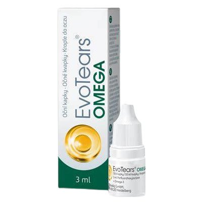 EvoTears Omega oční kapky 3 ml