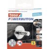Háčik univerzálny malý, chrómový, PowerButton, TESA