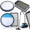 4X FILTRE DO VYSÁVAČA TEFAL POWER CYCLONIC RO371, HEPA PENOVÉ DRÁŽKY