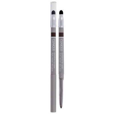 Clinique Quickliner For Eyes dlouhotrvající tužka na oči 3 g odstín 02 Smoky Brown