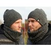 Fashionweek Zimné set pánska čiapka a šál golier v niekoľkých farbách zizi25