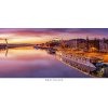 Pohľadnica panoráma Bratislava e06 (loď na Dunaji)