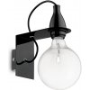 Nástenné svietidlo Ideal lux 045214 MINIMAL AP1 NERO 1xE27 60W 3000K