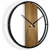 Nástenné hodiny FLEXISTYLE čierne 80cm
