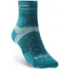 Dámské běžecké ponožky Bridgedale Trail Run Ultra Light T2 Merino Sport 3/4 Crew Womens Teal - L (7-8,5) / EU 41-43 / 25-27 cm