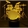Beling detská lampa, Bicie , 7 farebná R433P5455