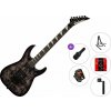 Jackson JS Series Dinky JS32 AH Standard SET Transparent Black Elektrická gitara
