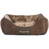 Scruffs Chester Box Bed S 50x40cm čokoládový čokoládový S