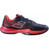 Pánska tenisová obuv Babolat Jet Mach 3 All Court Men Black/Poppy Red EUR 40,5
