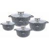 Zilner Súprava hrncov hliníkové hrnce 8 ks