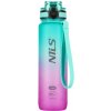 Tritanová láhev na pití NILS Camp NCD04 950 ml zeleno-růžová