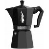 Bialetti Exclusive Moka čierna 6 porcií