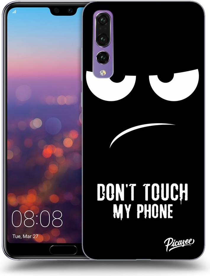 Púzdro Picasee ULTIMATE CASE Huawei P20 Pro - Don\'t Touch My Phone