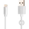 Fixed FIXD-UL-WH dátový Lightning, 1m, bílý