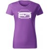 T-ričko Alfa Romeo 156 dámske tričko Farba trička: Fialová, Farba potlače: Biela, Veľkosť: XS