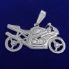 Klenotyn Strieborný prívesok motorka KPRS038