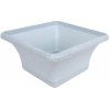 Prosperplast Plastový květináč CUBLASO SQUARE betonově šedý, 38 cm