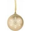 BigBen Reproduktor Bluetooth reproduktor BigBen XMASBALLGOLD Svítící vánoční ozdoba zlatá