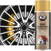K2 BRAKE CALIPER 400ml Zlatý - farba na strmene a brzdové bubny