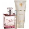 JFenzi C´est La Vie EDP 100 ml + telové mlieko 200 ml + roll on 10 ml