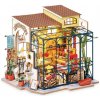 Rolife Miniatúrny domček Kvetinárstvo Emily 206 ks - skladačka