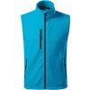 Malfini Exit Uni fleece vesta 525 tyrkysová XL