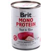 RIT BRIT Mono Protein Beef & Rice - vlhké krmivo pre psov - 400g