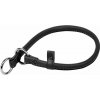 Collar Obojok okrúhly kožený škrtiaci, 70cm/13mm, čierna