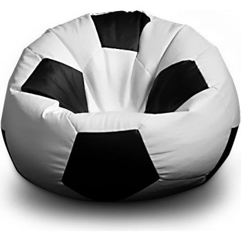 Fitmania Futbalová lopta XL 01 čierno-biela