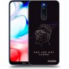 Picasee silikónový čierny obal pre Xiaomi Redmi 8 - You are not alone