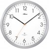 Dizajnové nástenné hodiny AT4382-4 strieborné riadené signálom DCF